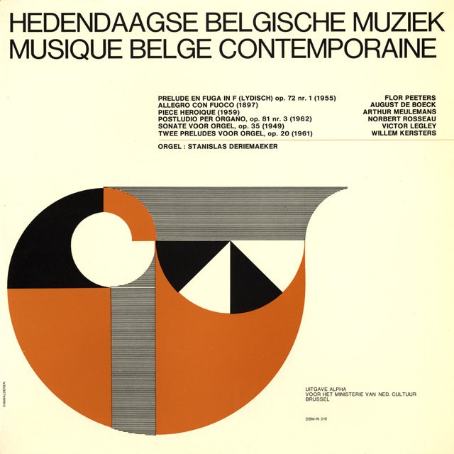 F. Peeters - A. de Boeck - A. Meulemans - N. Rosseau - V. Legley - W. Kersters, Hedendaagse Belgische muziek