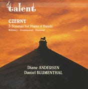 Czerny - 3 Sonatas for Piano 4 Hands