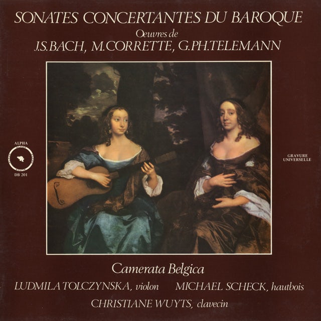 Sonates Concertantes du Baroque - Bach - Corrette - Telemann