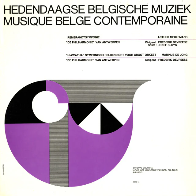 A. Meulemans - M. De Jong, Hedendaagse Belgische muziek
