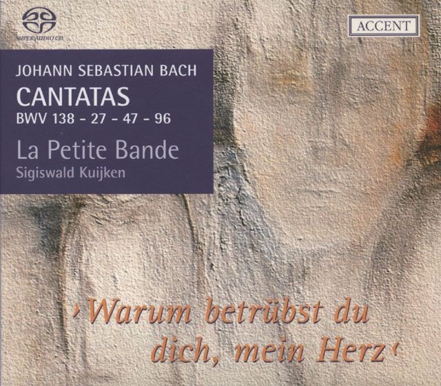 Bach Johann Sebastian - Cantatas BWV 138 - 27 - 47 - 96