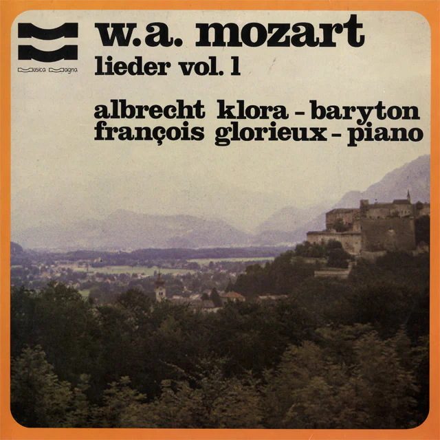 W.A. Mozart Lieder vol.1