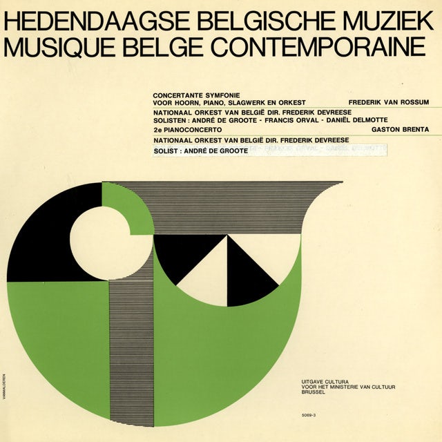 F. Van Rossum - G. Brenta, Hedendaagse Belgische muziek