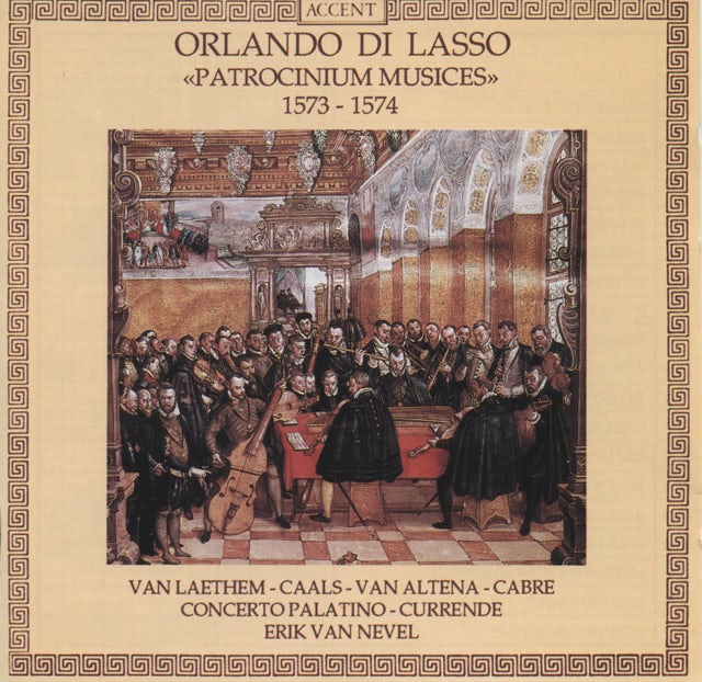 Orlando Di Lasso - Patrocinium Musices 1573 - 1574