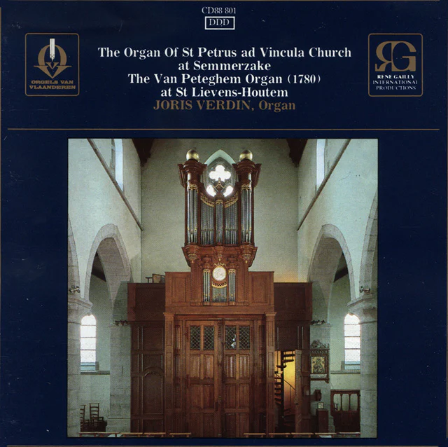 The Organ Of St Petrus ad Vincula Church at Semmerzake