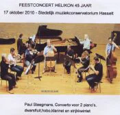 Feestconcert Helikon 45 jaar