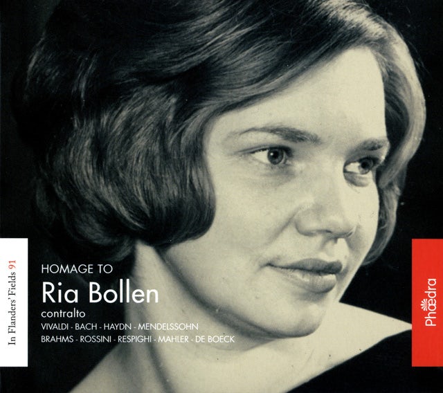 Hommage to Ria Bollen