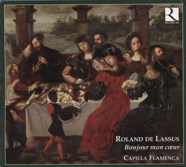 Roland de Lassus -  Bonjour mon cœur